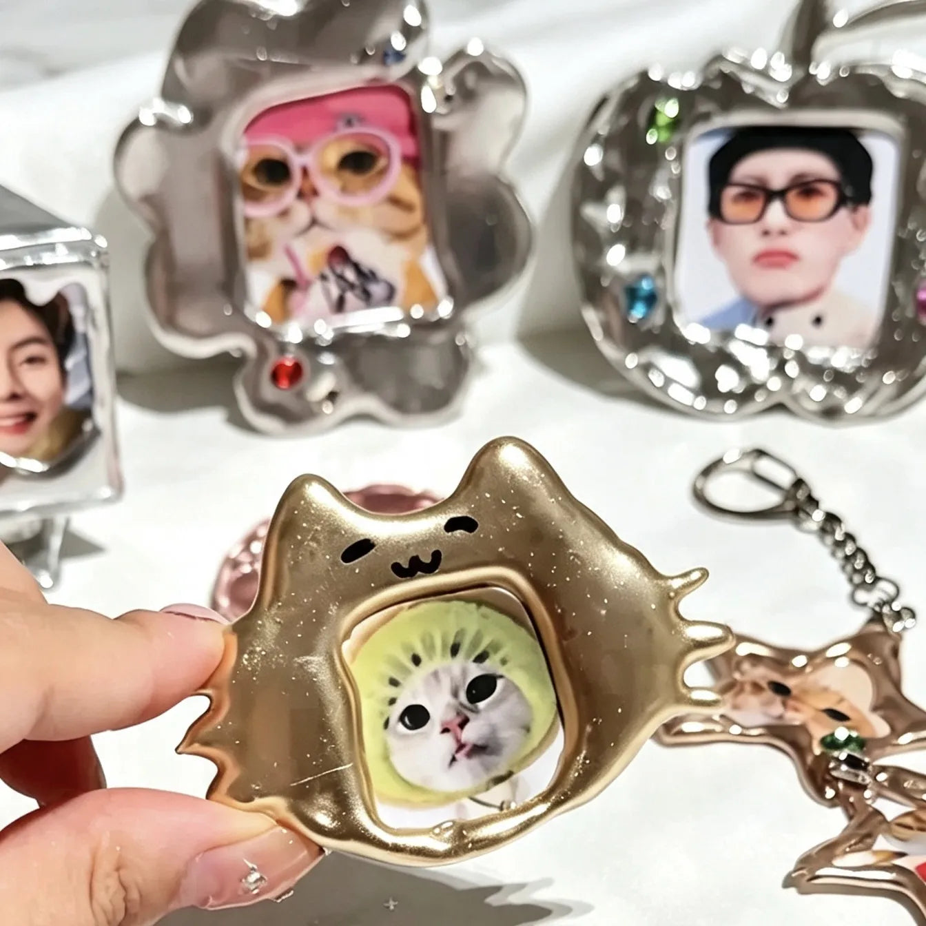 Custom Handmade Photo Charm | Personalized Brooch, Necklace, Keychain & Bag Charm