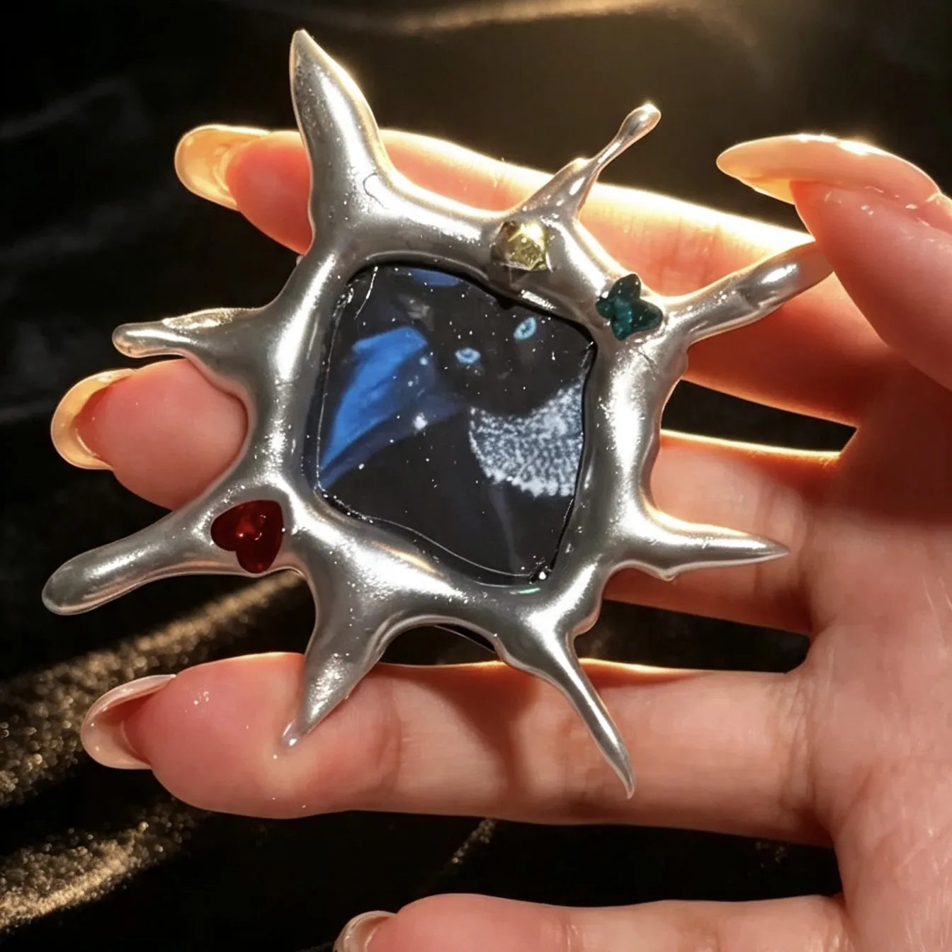 Custom Handmade Photo Charm | Personalized Brooch, Necklace, Keychain & Bag Charm